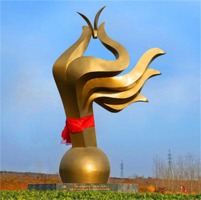Grande escultura de bronze abstrata de bronze de Art Sculpture Decorative Metal Hand