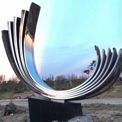 Sumário moderno Art Decorative Garden Metal Sculpture Exterieur do vento cinético