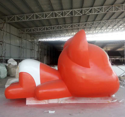 Decoração do jardim da plaza de Ali Fibreglass Cartoon Character Sculpture