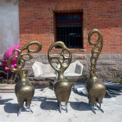 Moldação animal das estátuas de Fawn Garden Life Size Bronze do sumário decorativa