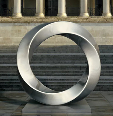 as esculturas abstratas do metal da altura de 180cm circundam Matte Outdoor Bronze Statue