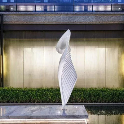 Exterior de Art Abstract Metal Sculptures Decorative do jardim do ODM personalizado