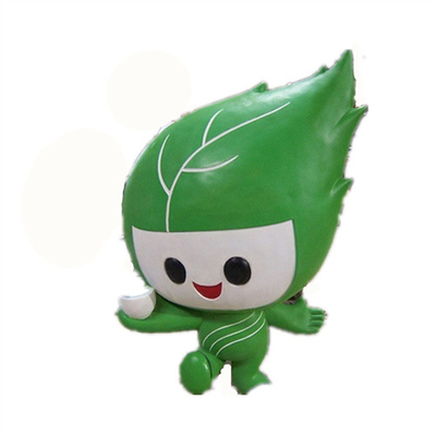 as esculturas feitas sob encomenda da fibra de vidro 3D jardinam lâmpadas do personagem de banda desenhada do diodo emissor de luz